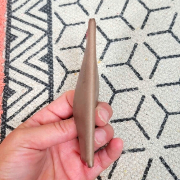 Pikolinos Unisex Taupe Brown w Wine Red Accent Leather Credit Card Holder Wallet - Picture 6 of 9